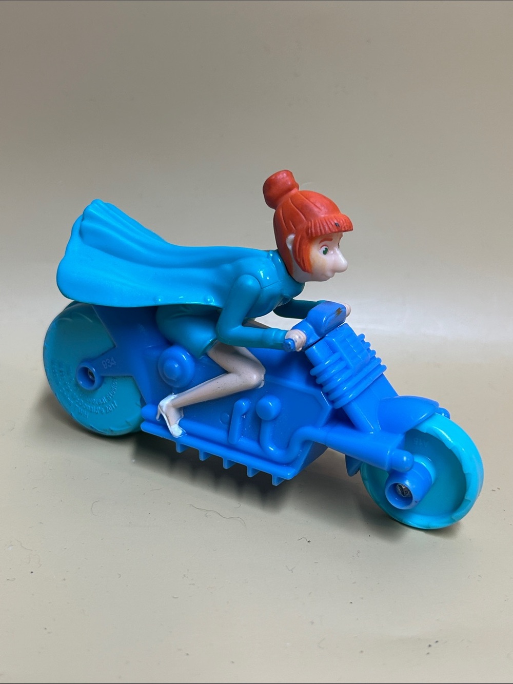 2017 McDonalds Despicable Me 3 Lucy's Hydrocycle pull back action